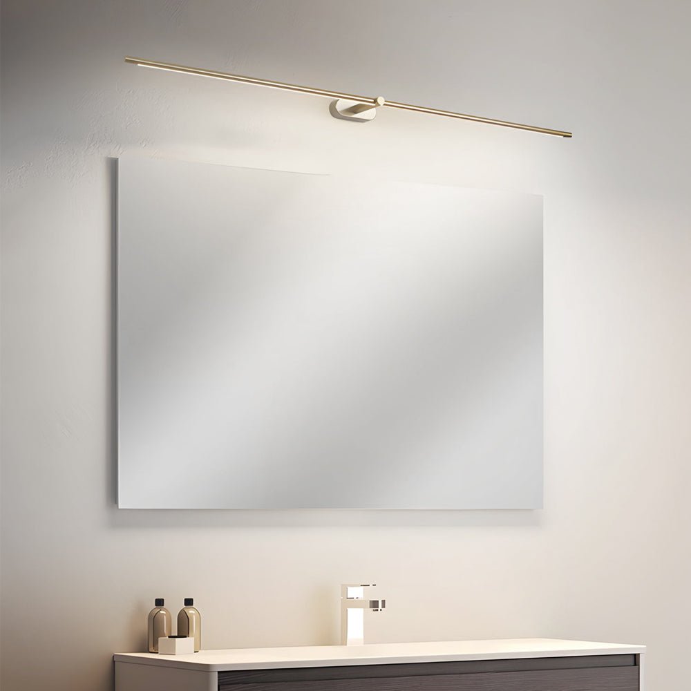 Ultra-Slim Cylindrical LED Bathroom Vanity Light – Modern Indirect