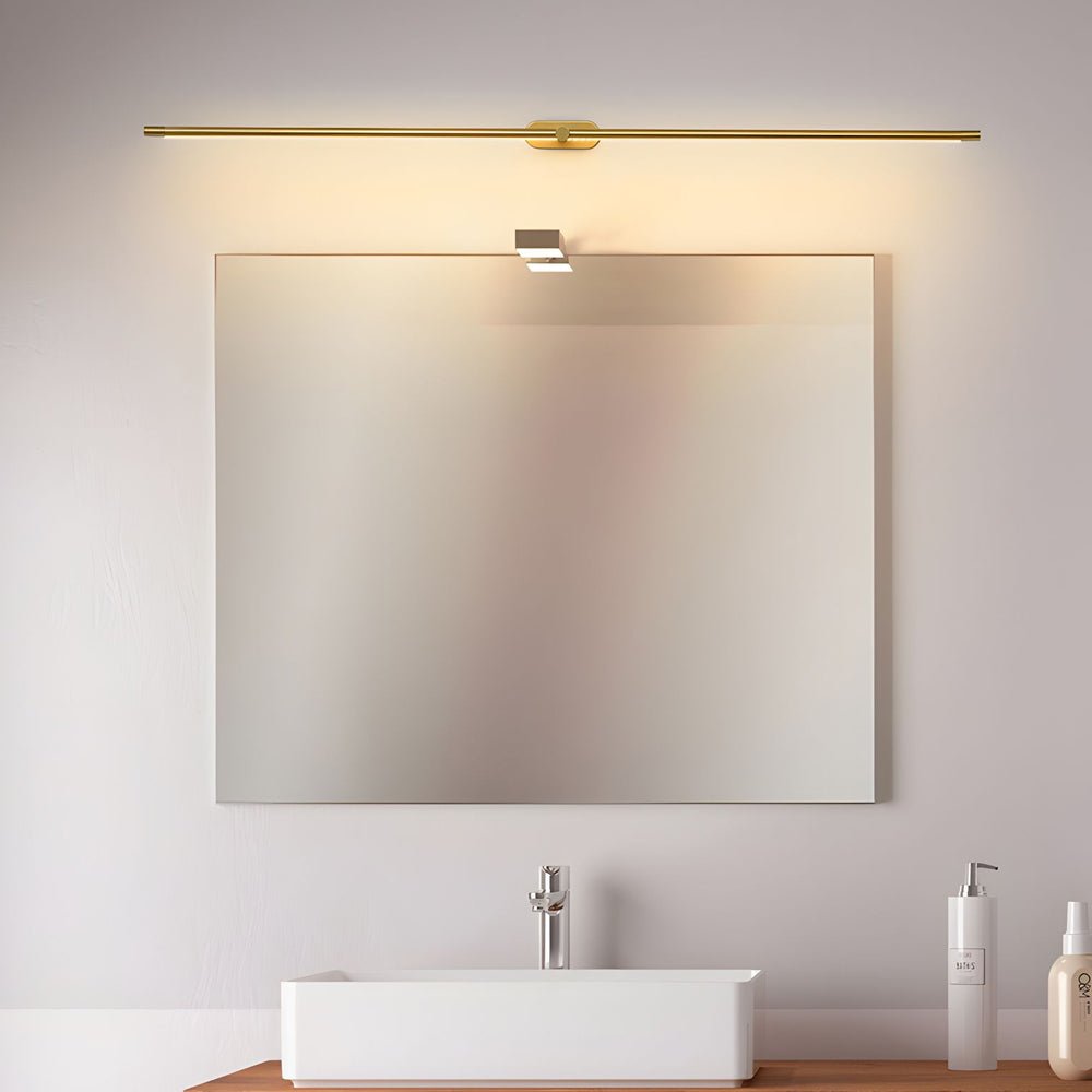 Ultra-Slim Cylindrical LED Bathroom Vanity Light – Modern Indirect