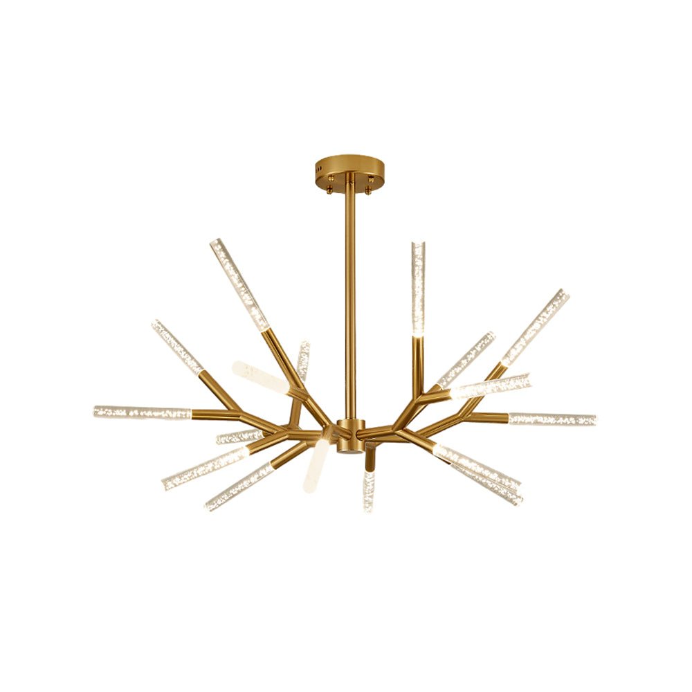 Modern Acrylic Branch Chandelier with LED Lights