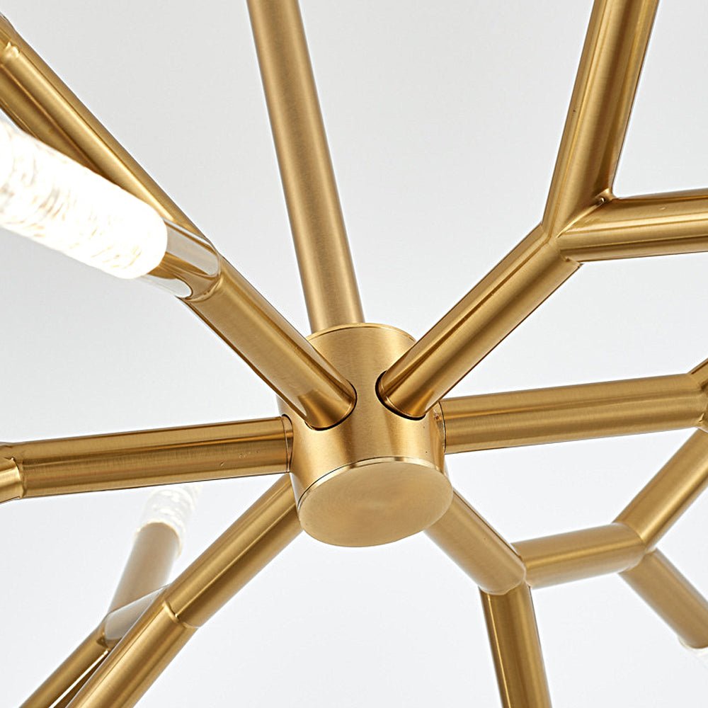 Modern Acrylic Branch Chandelier with LED Lights