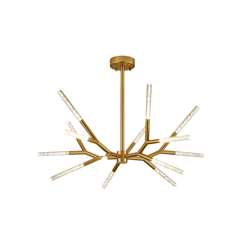 Modern Acrylic Branch Chandelier with LED Lights