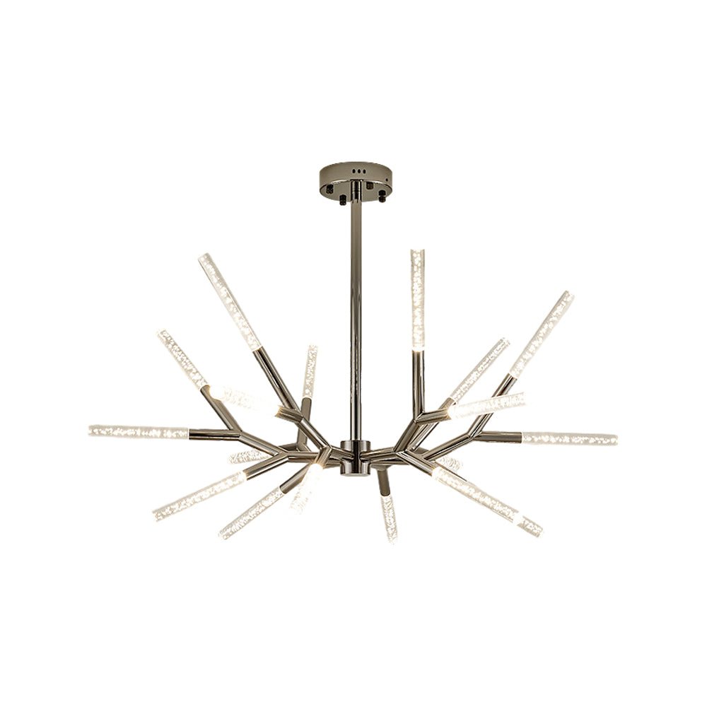 Modern Acrylic Branch Chandelier with LED Lights