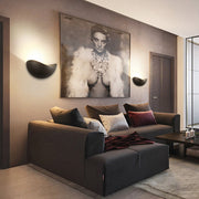 Modern Geometric Glass LED Wall Sconce - Indoor & Outdoor