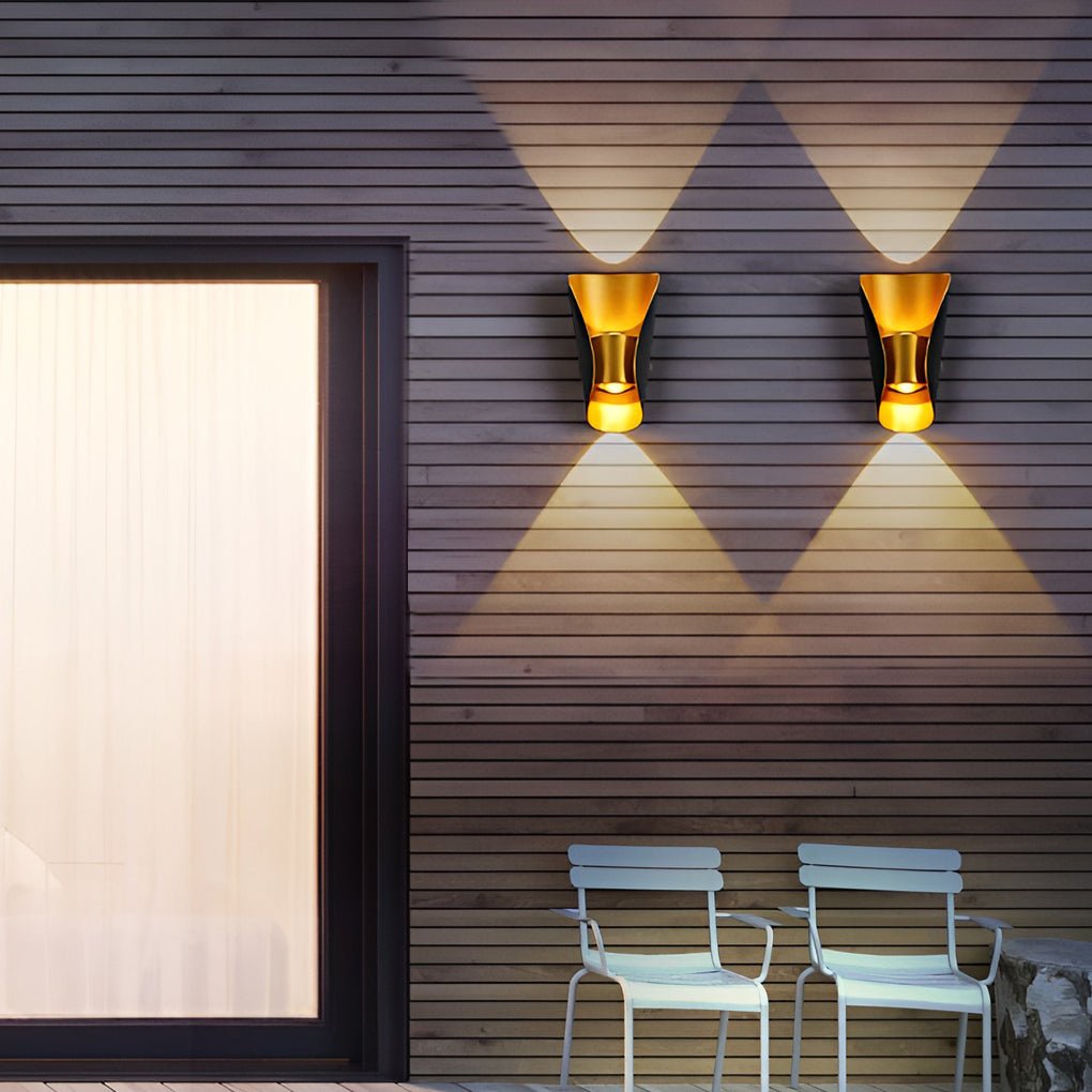 Industrial Up Down Wall Light Outdoor Waterproof IP65 Sconce