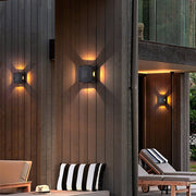 Modern Outdoor LED Wall Light – Waterproof Aluminum Finish