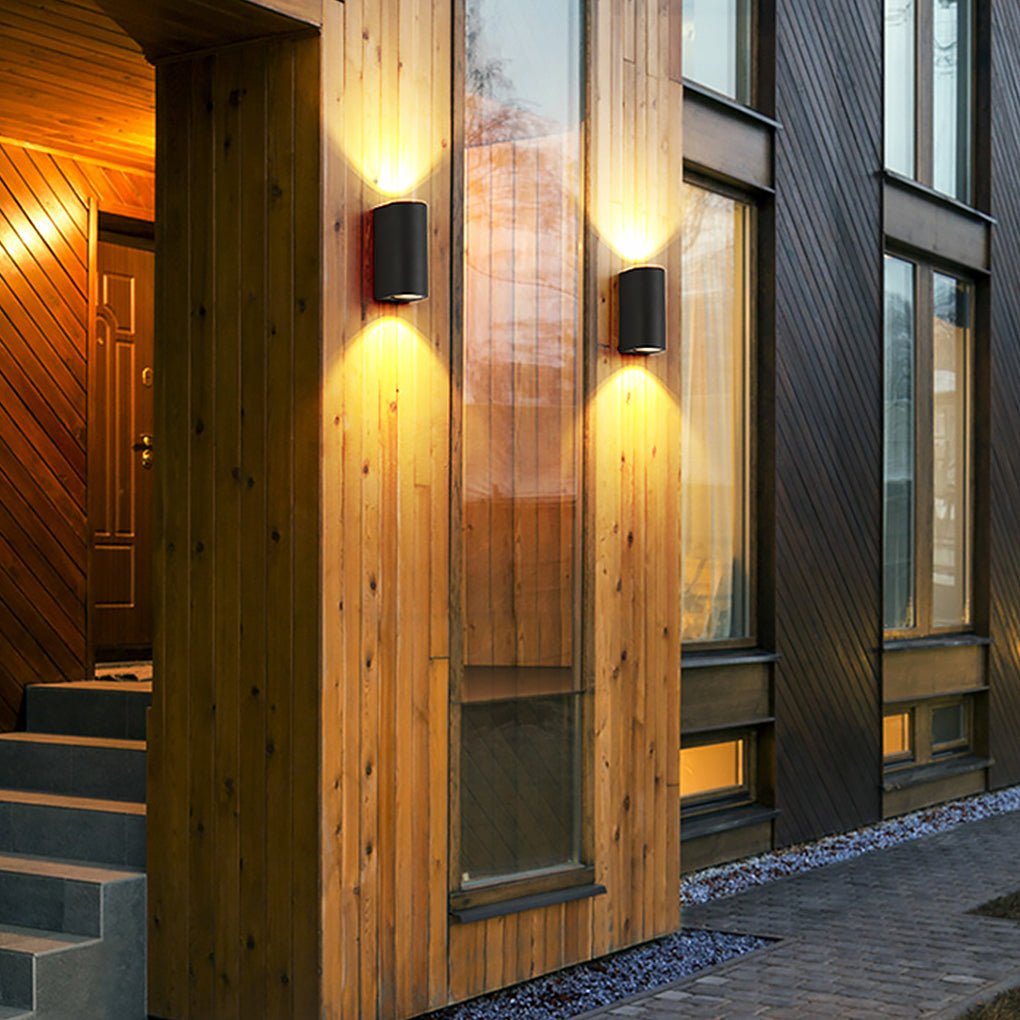 Modern Up Down LED Outdoor Wall Light Waterproof Aluminum