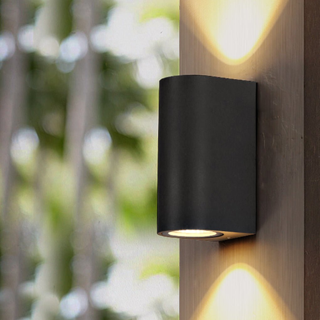 Modern Up Down LED Outdoor Wall Light Waterproof Aluminum