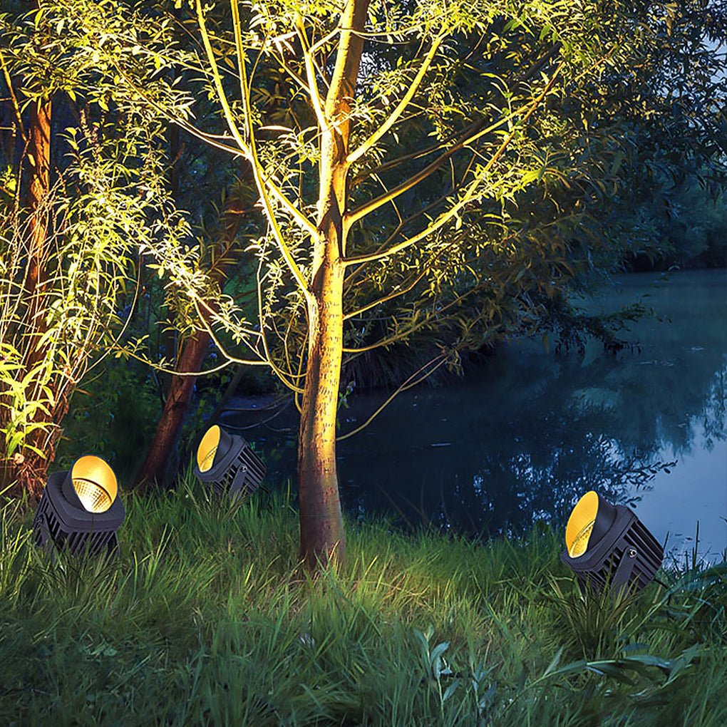 LED Ground Spotlight for Outdoor Tree & Landscape Lighting