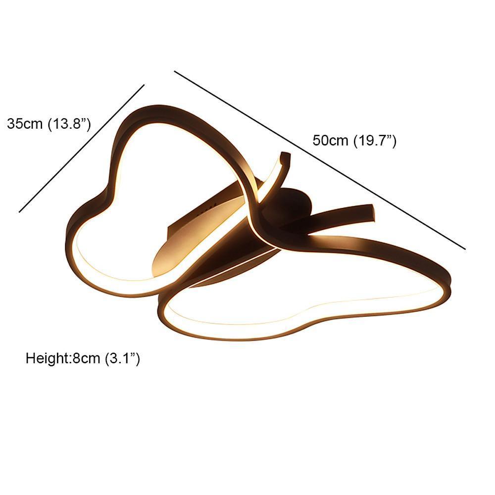 Butterfly Flush Mount LED Ceiling Light for Kids & Bedroom