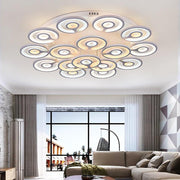 Modern Flower Geometric LED Flush Mount Ceiling Light