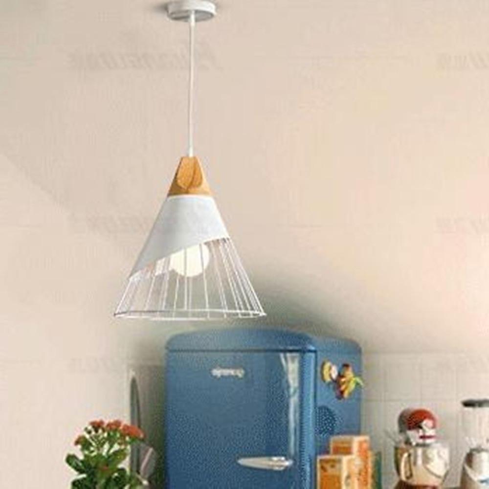 Modern Conical Metal Pendant Light for Kitchen Island & Dining