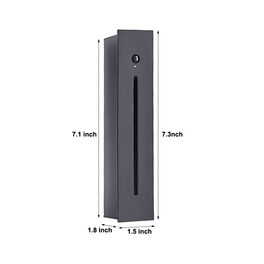 Motion Sensor LED Stair Light Recessed Wall Step Lighting Indoor