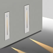 Motion Sensor LED Stair Light Recessed Wall Step Lighting Indoor