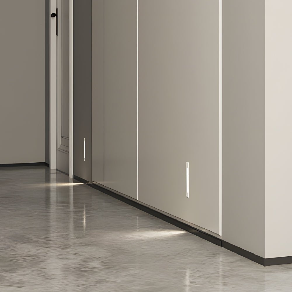Motion Sensor LED Stair Light Recessed Wall Step Lighting Indoor