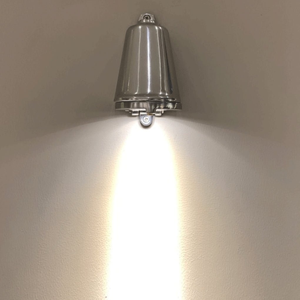 Industrial Bell Wall Sconce - Outdoor LED Light Fixture