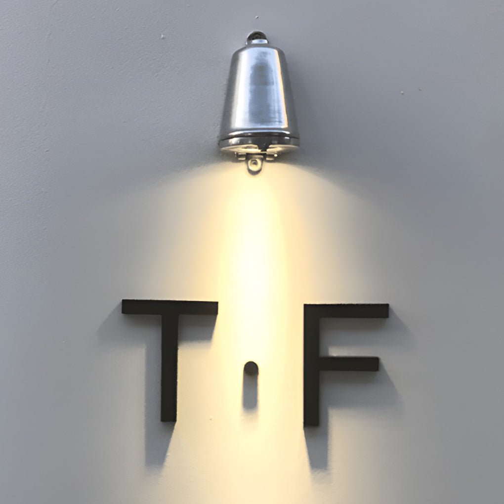 Industrial Bell Wall Sconce - Outdoor LED Light Fixture