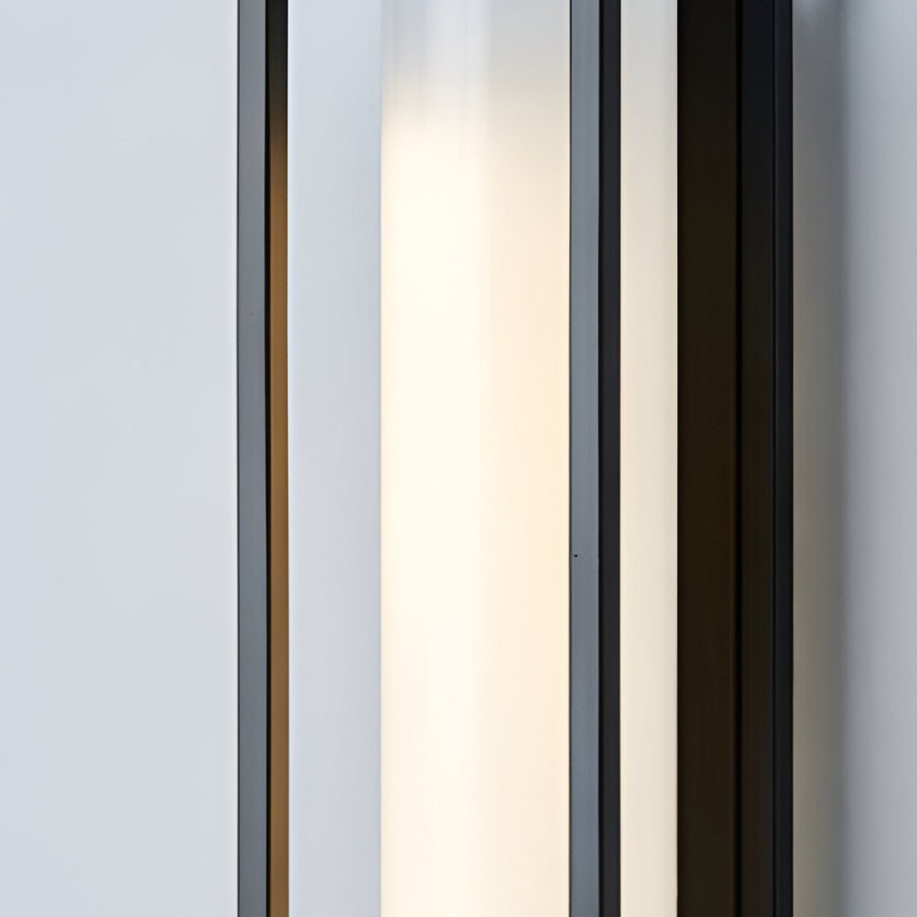 Industrial Black Iron Wall Sconce with White Jade Glass Shade
