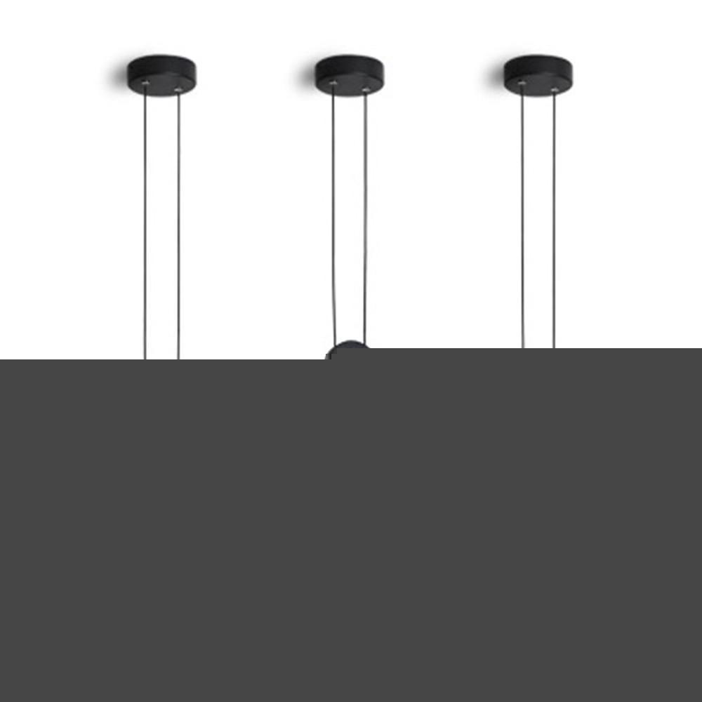 Geometric Dimmable LED Pendant Light – Modern Aluminum Hanging Lamp