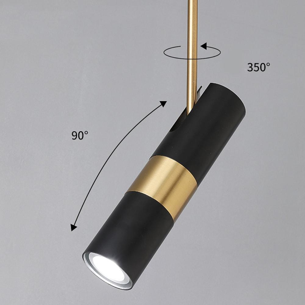 Nordic Metal LED Pendant Light Adjustable Spotlight Ceiling Fixture