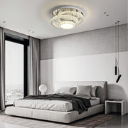 Gradated Flush Mount Ceiling Light - Nordic Acrylic & Steel LED