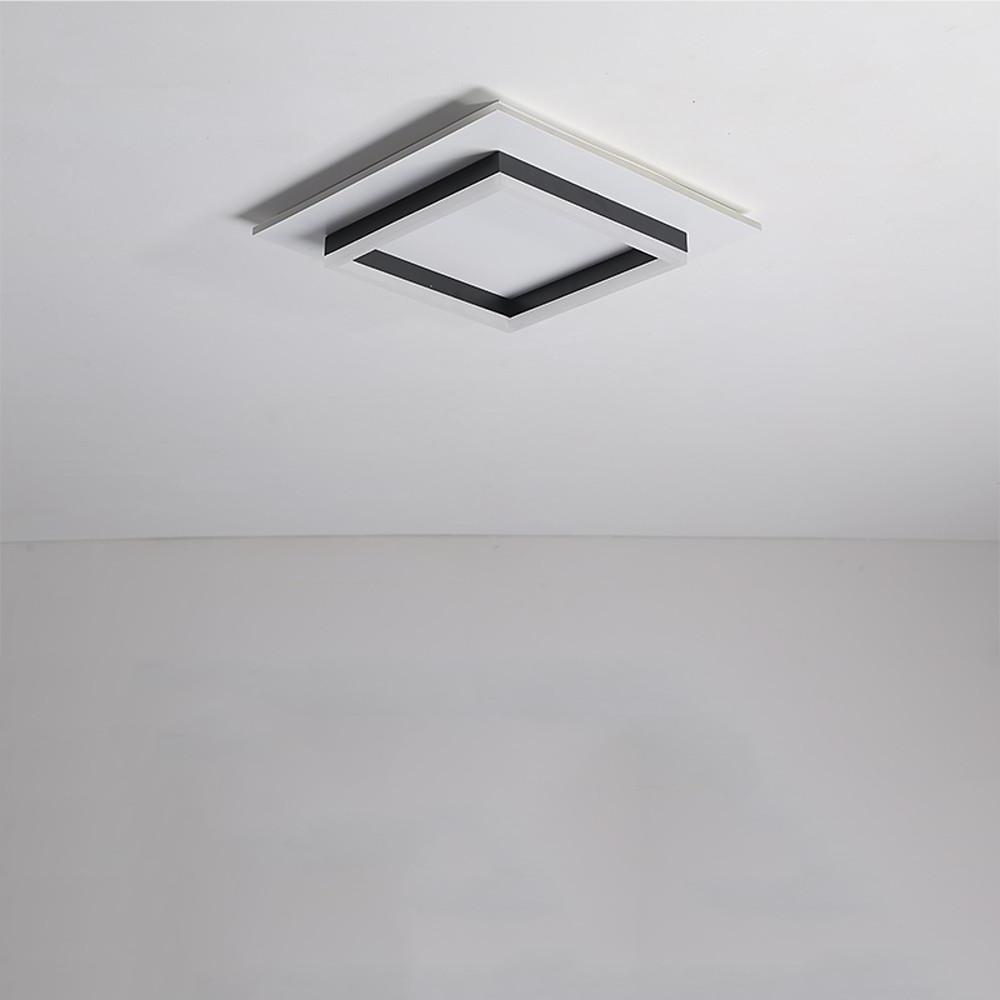 Modern LED Flush Mount Ceiling Light with Acrylic Shade