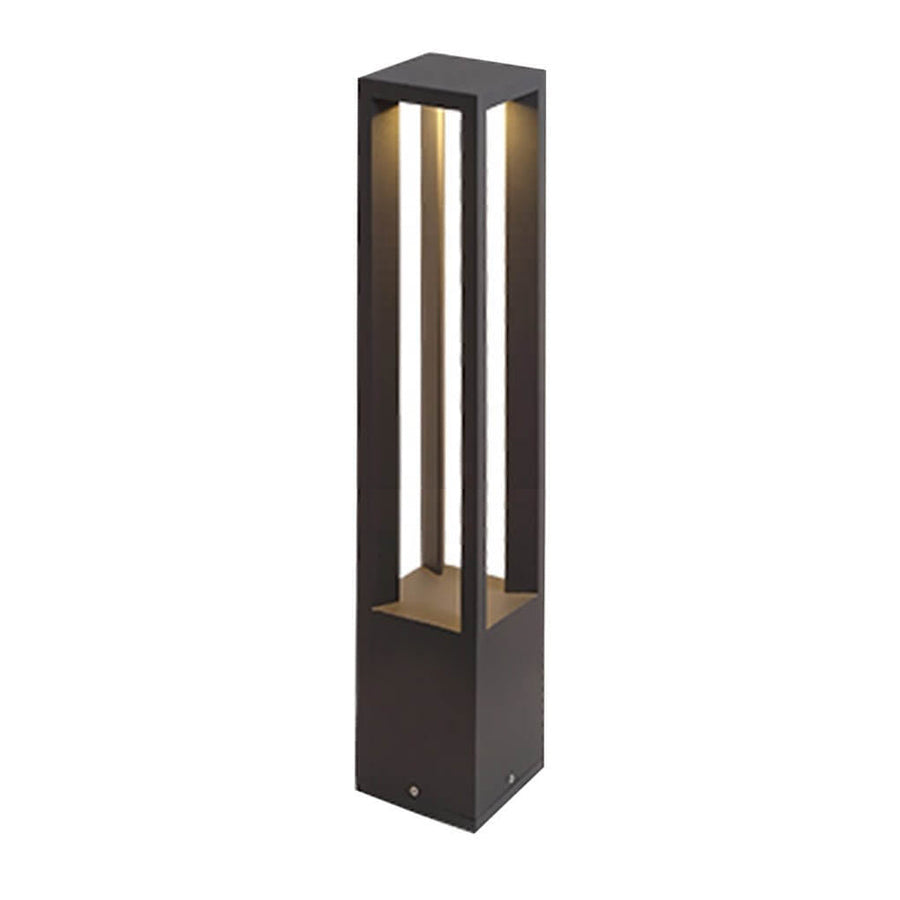30W LED Bollard Light Modern Open Fixture Landscape Outdoor