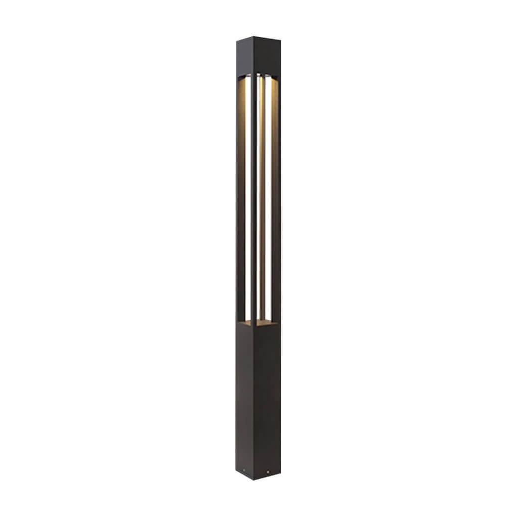 30W LED Bollard Light Modern Open Fixture Landscape Outdoor