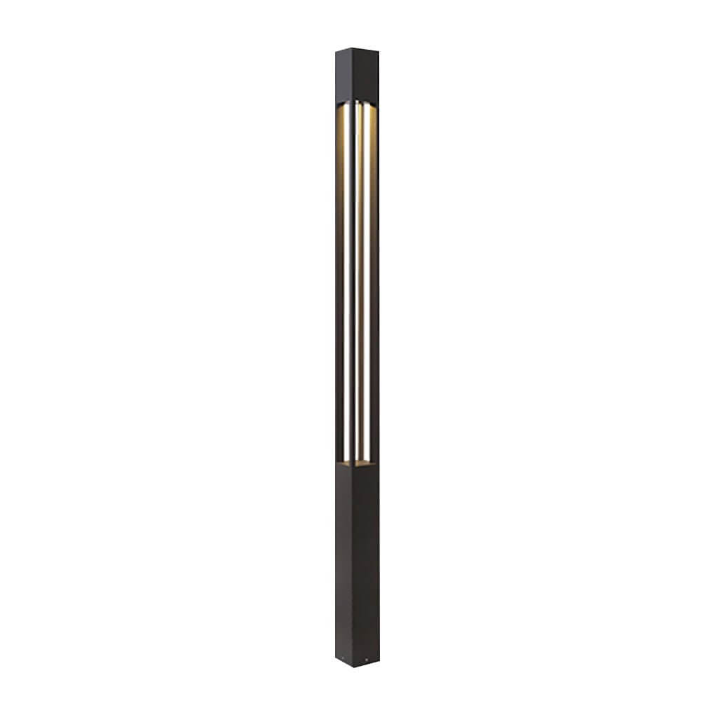 30W LED Bollard Light Modern Open Fixture Landscape Outdoor