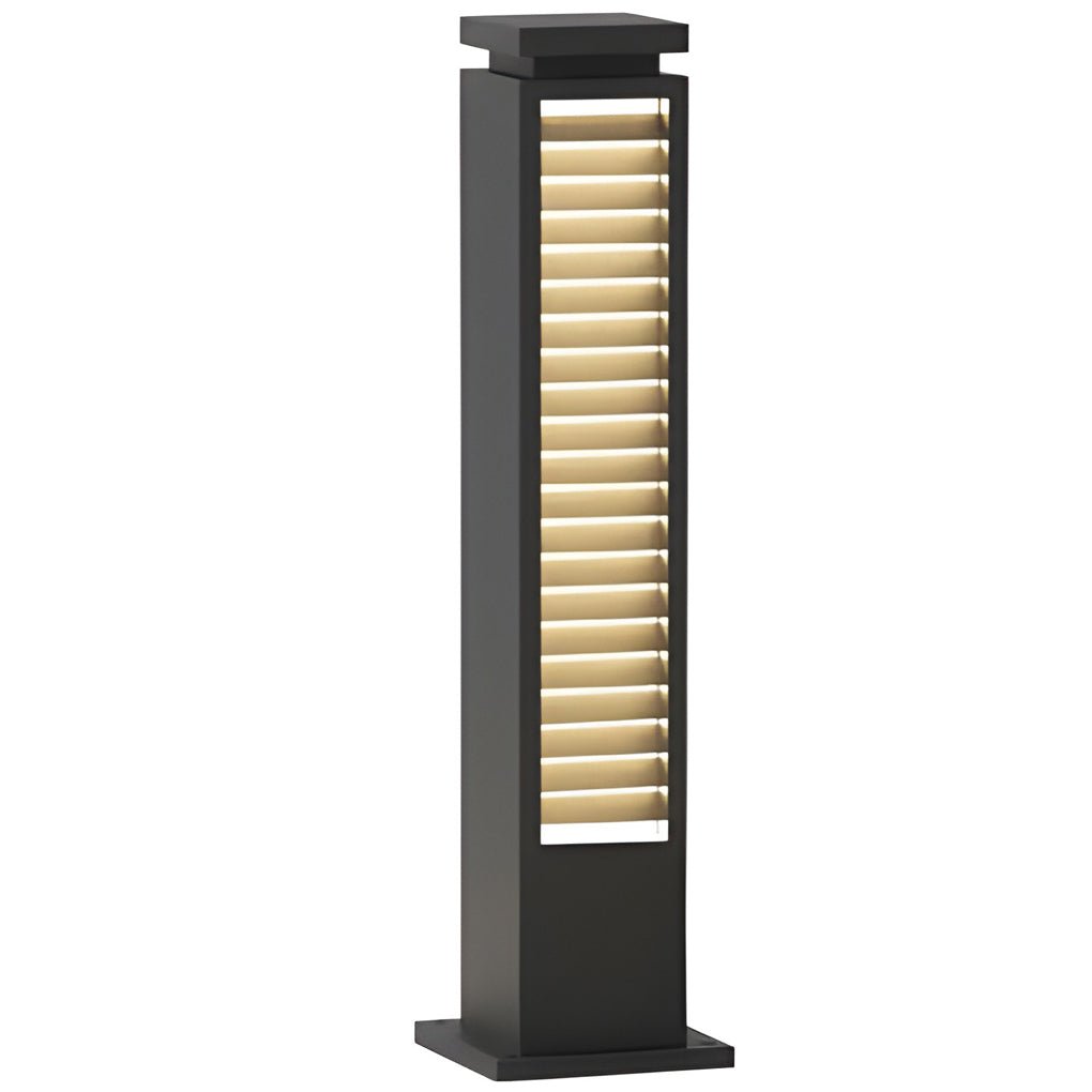 Modern Stainless Steel LED Pathway Bollard Light Waterproof