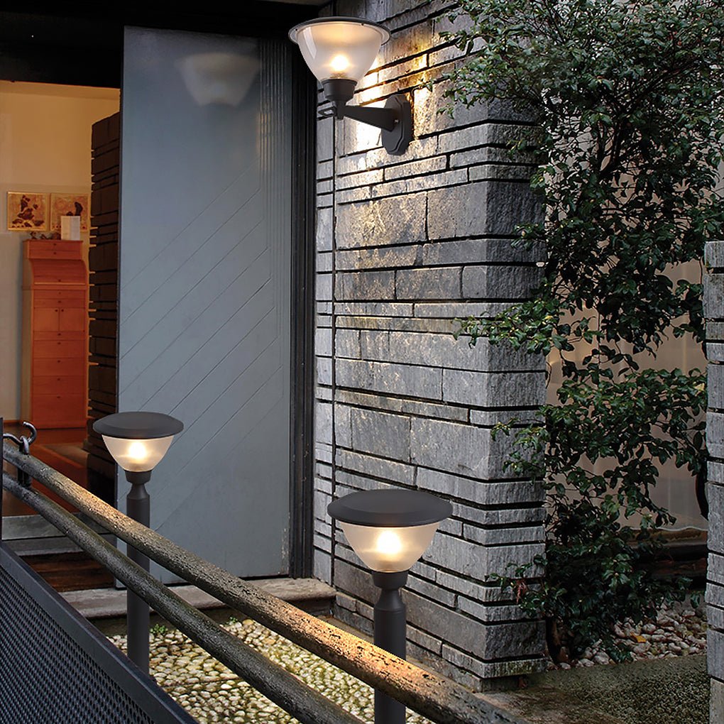 Waterproof Outdoor Landscape Lighting Round Square Wall Post Mount
