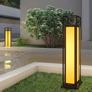 Modern LED Pathway Light – Waterproof Stainless Steel Column