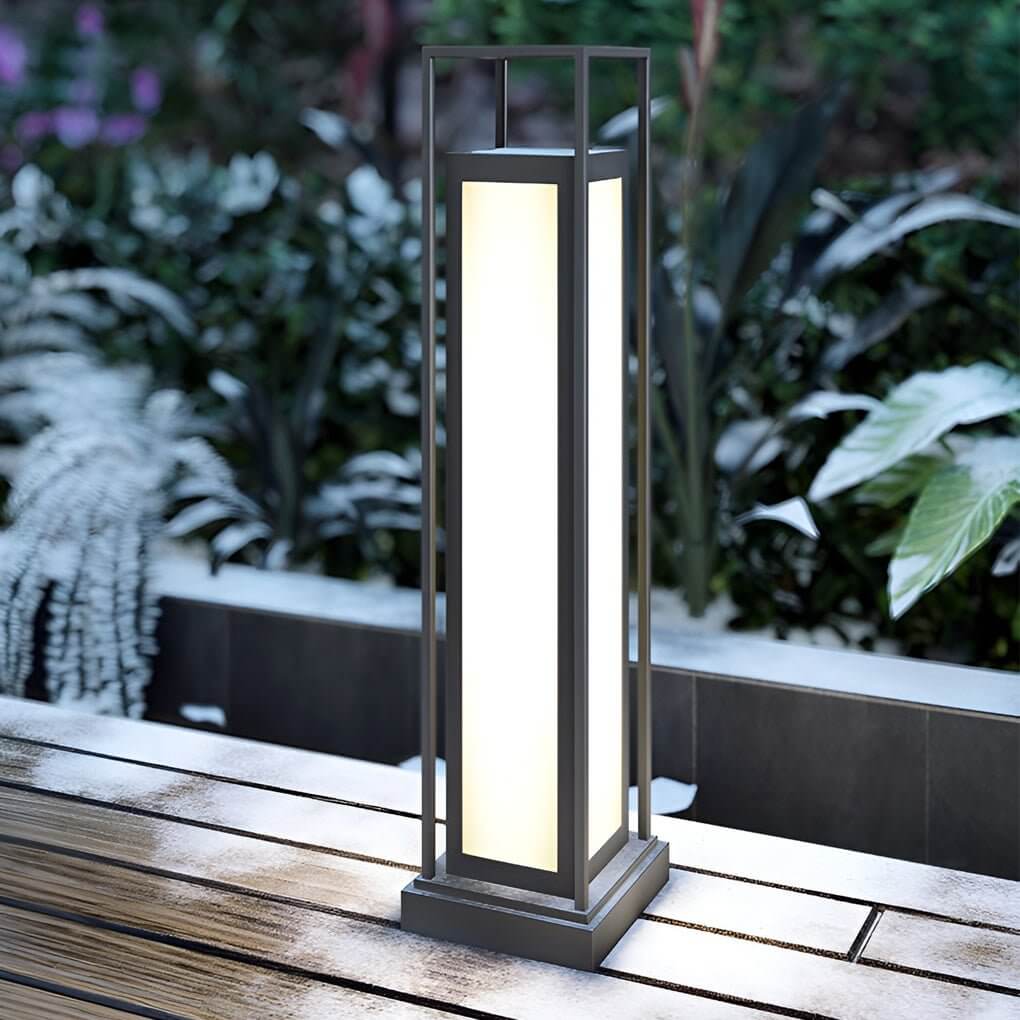 Modern LED Pathway Light – Waterproof Stainless Steel Column