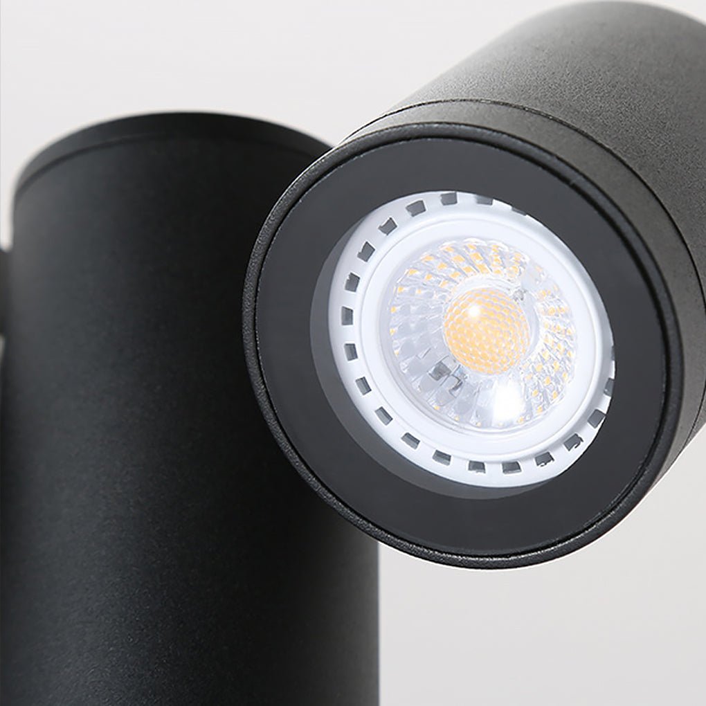 Dual-Head Rotatable Outdoor Lawn Light - Modern Landscape Lighting