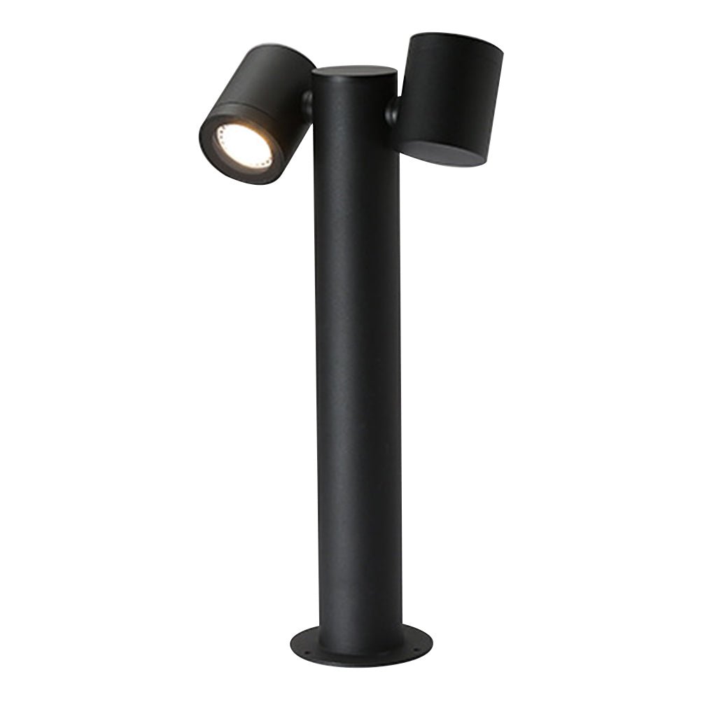 Dual-Head Rotatable Outdoor Lawn Light - Modern Landscape Lighting