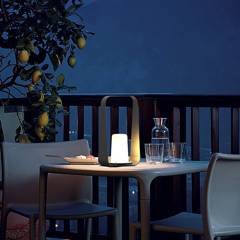 USB Rechargeable LED Outdoor Portable Lantern with Handle