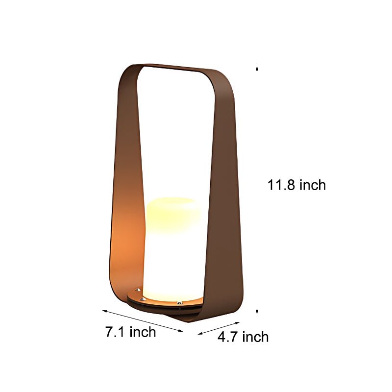 USB Rechargeable LED Outdoor Portable Lantern with Handle