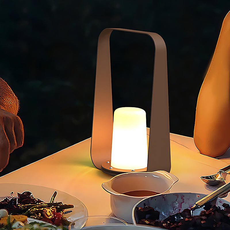 USB Rechargeable LED Outdoor Portable Lantern with Handle