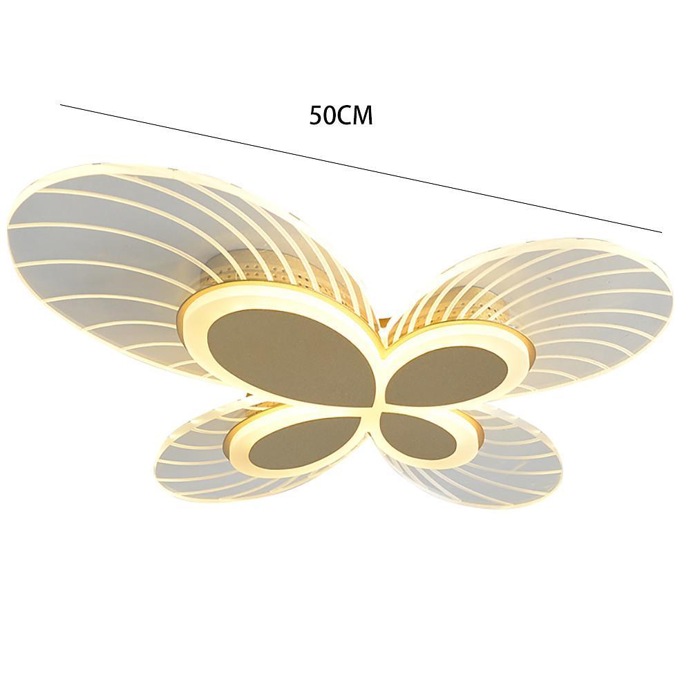 Butterfly Dimmable LED Flush Mount Ceiling Light
