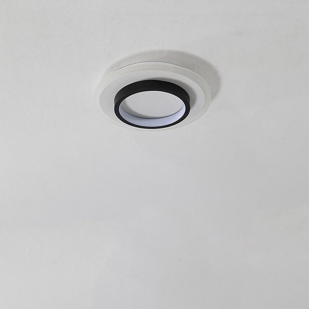 Modern LED Ring Ceiling Light | 3-Layer Flush Mount Fixture