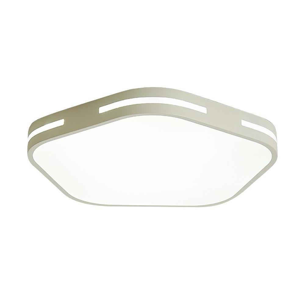 Hexagon LED Flush Mount Ceiling Light Modern Minimalist Fixture