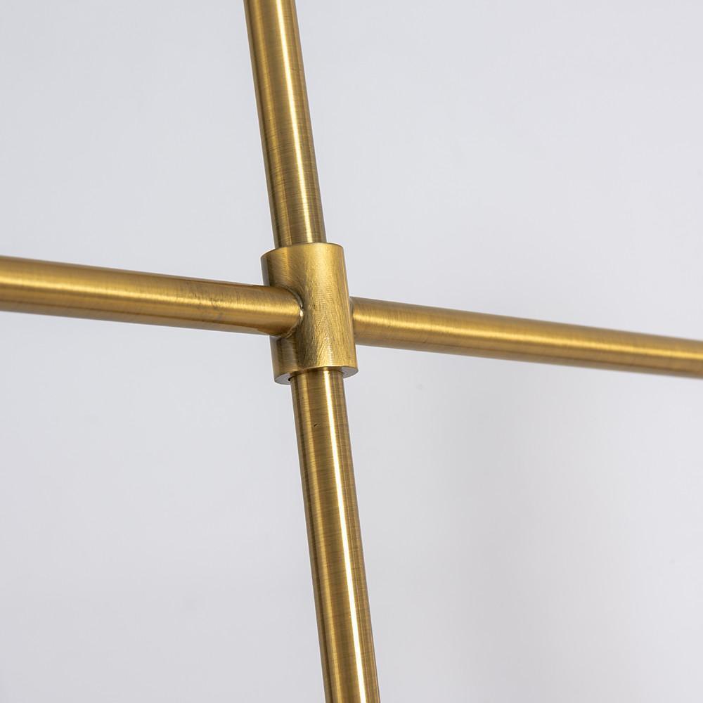 12-Light Adjustable Modern Pendant Light with Electroplated Metal