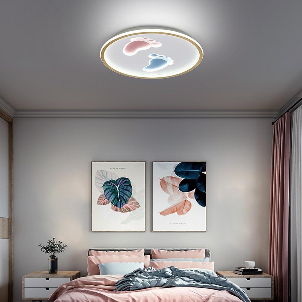 Feet Image Nordic Metal LED Flush Mount Ceiling Light