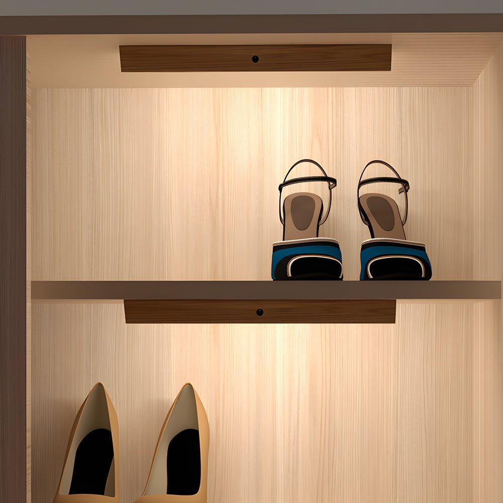 Wooden Motion Sensor LED Cabinet Light Rechargeable Magnetic