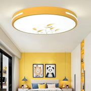 Modern LED Flush Mount Ceiling Light with Playful Patterns