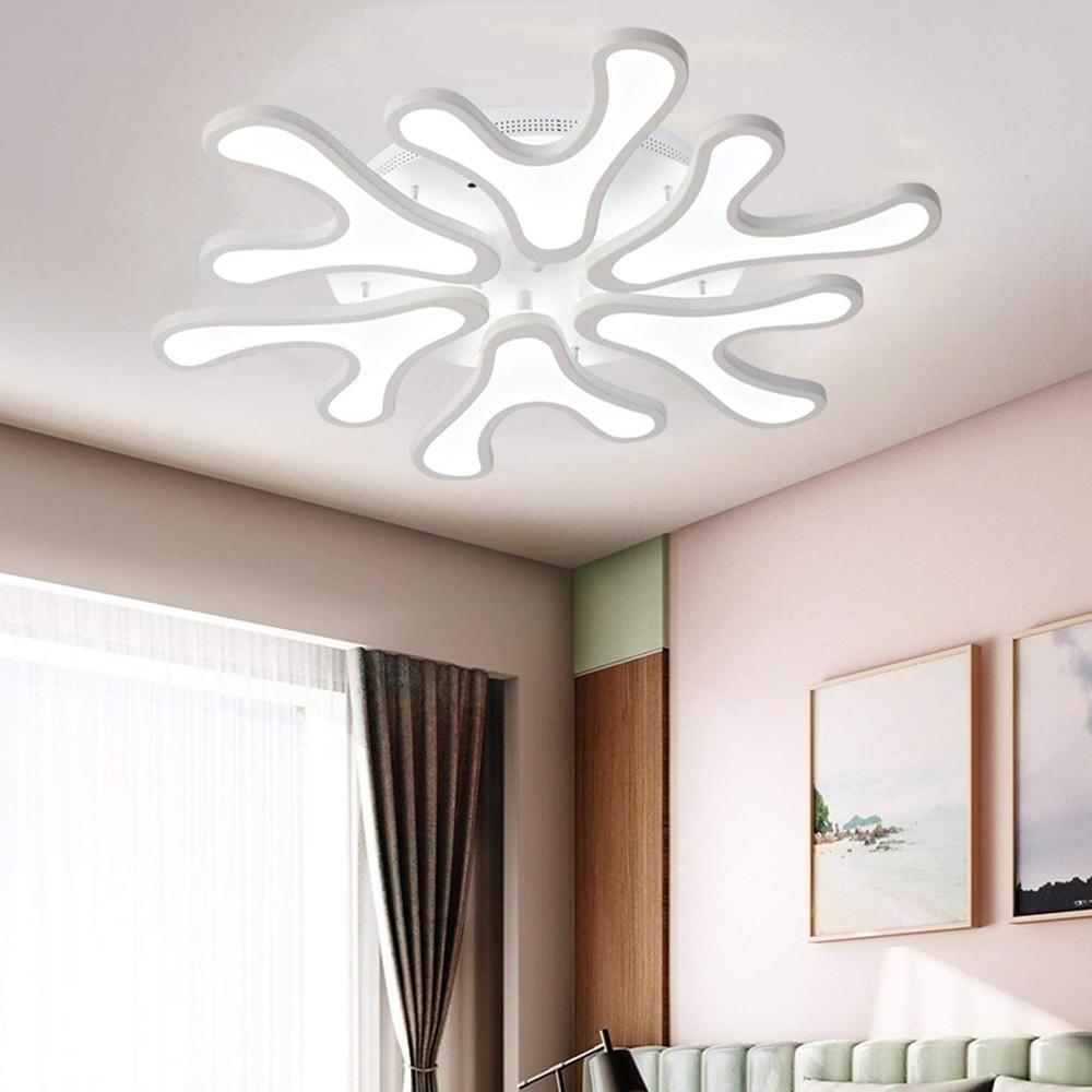 Nordic Flower Dimmable LED Flush Mount Ceiling Light