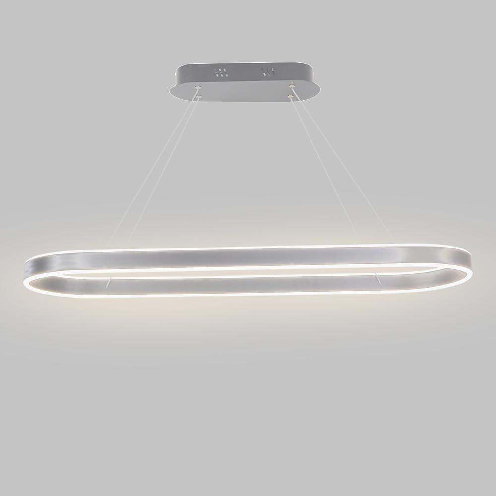 Modern LED Dimmable Pendant Light – Rounded Rectangle Design