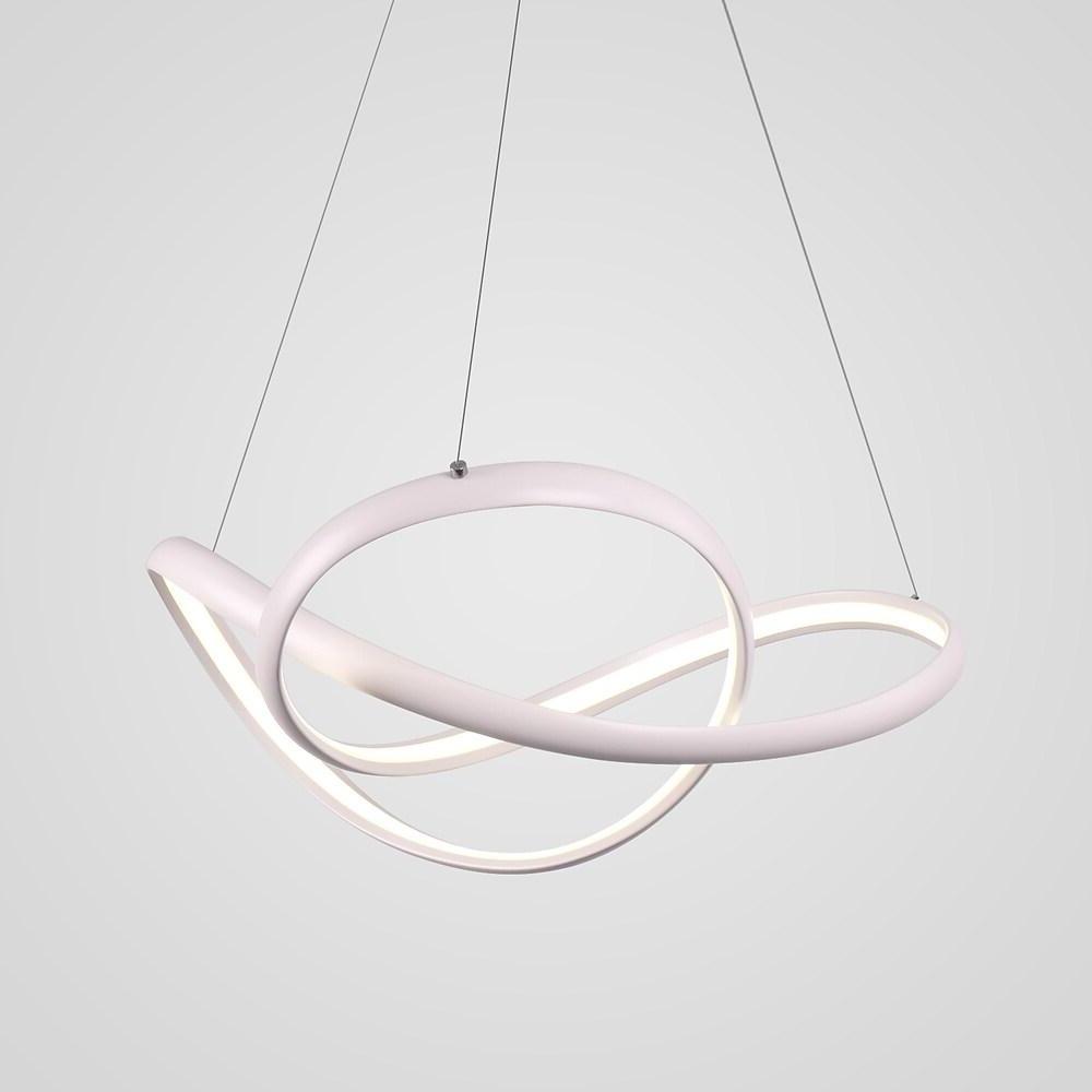 Abstract Wave Modern LED Pendant Light - Dimmable Dining Room