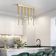 Linear Modern LED Flush Mount Ceiling Light with Wireless Control