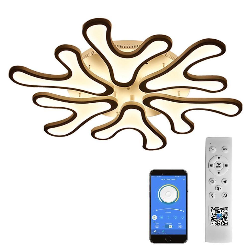 Nordic Flower Dimmable LED Flush Mount Ceiling Light