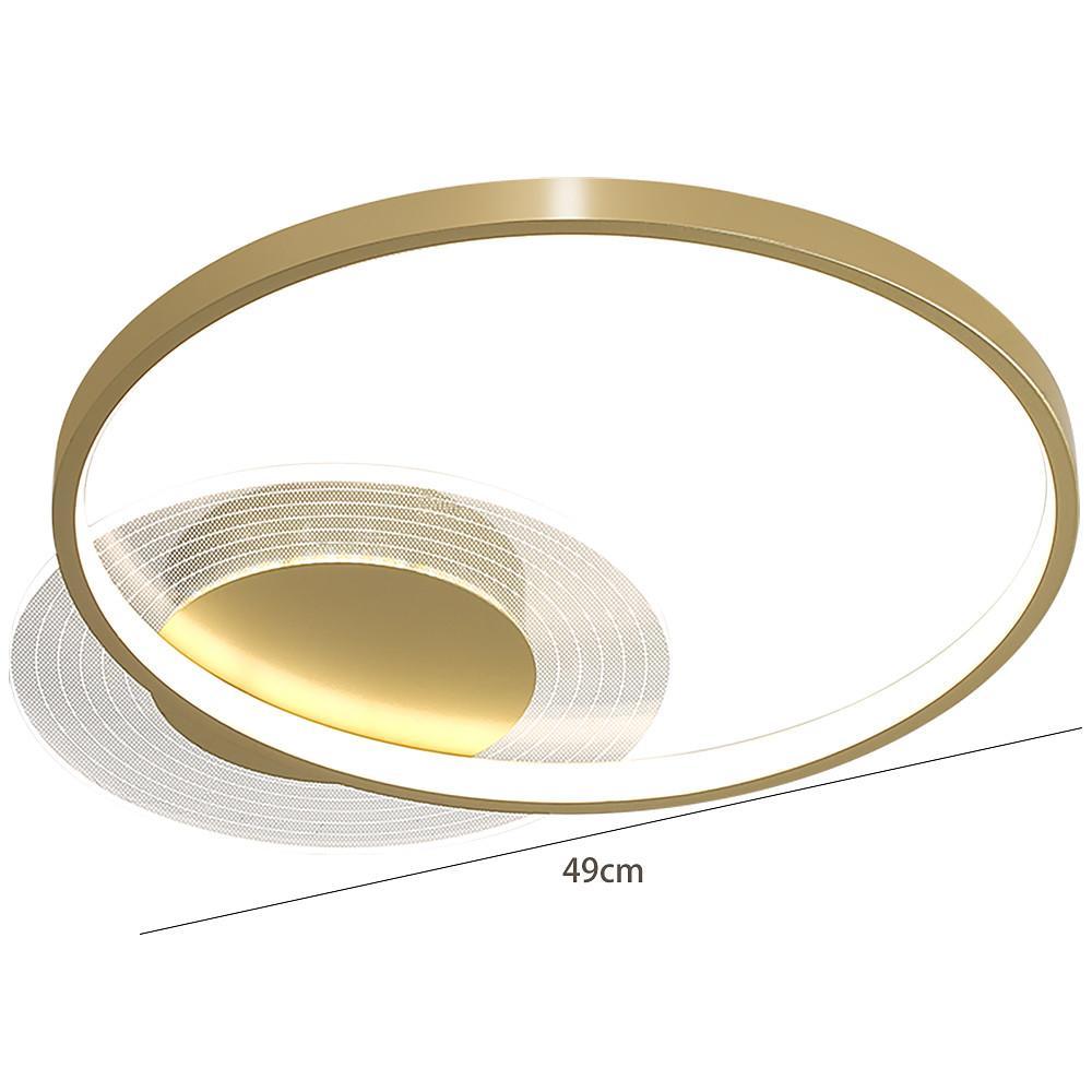 Nordic Circles LED Flush Mount Ceiling Light Metal Acrylic